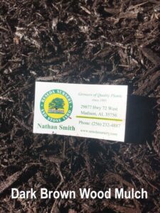 Dark Brown Hardwood Mulch